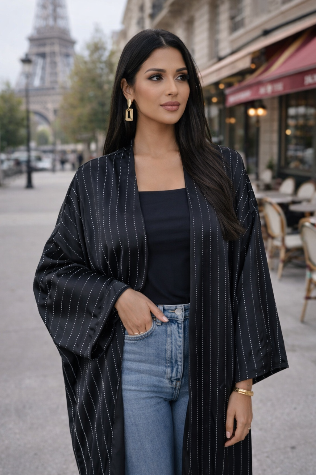 Kimono strass ( pré commande )