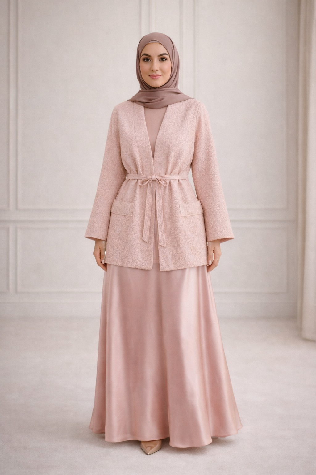 Kimono Court Effet Brocard