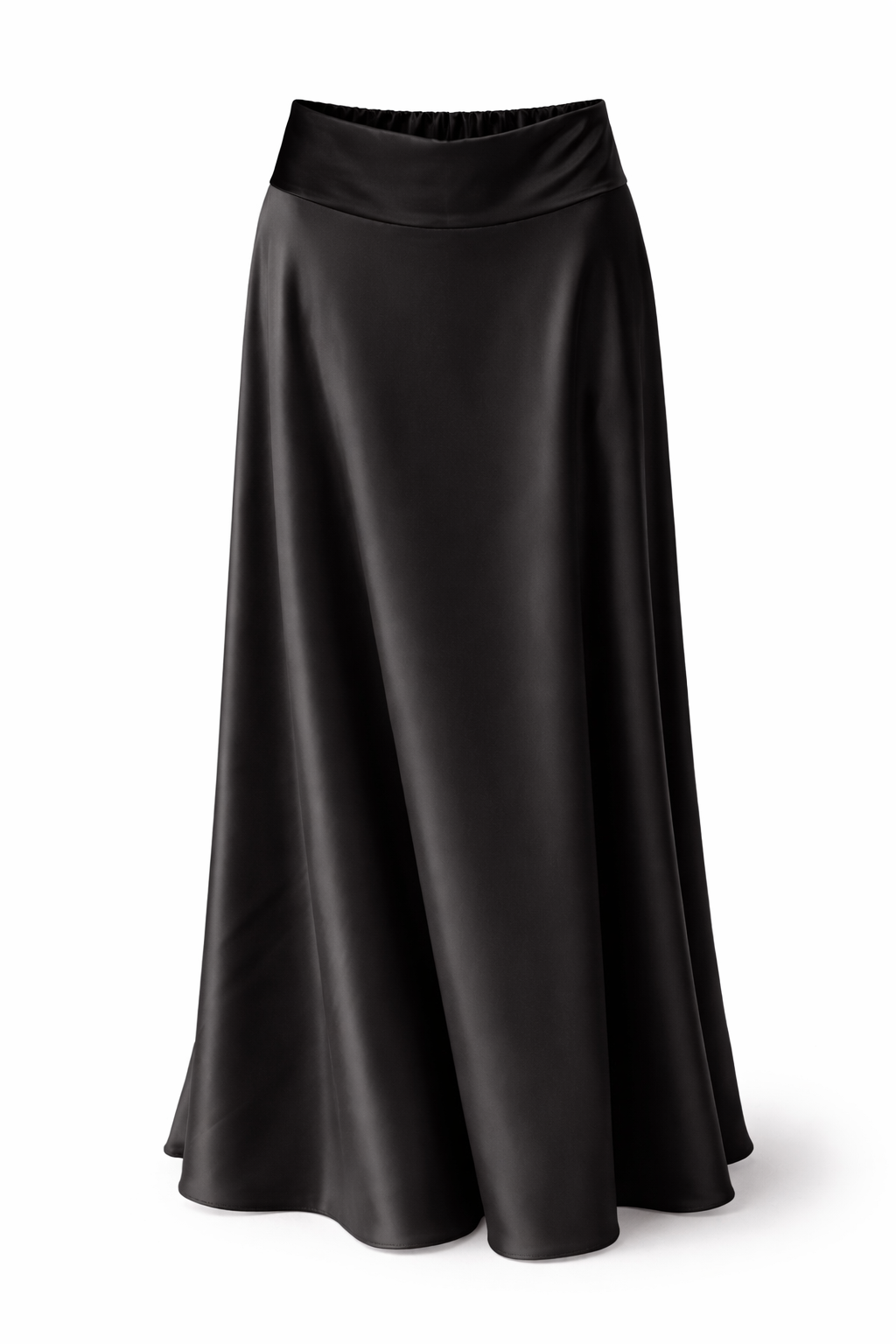 Jupe Longue Satinée