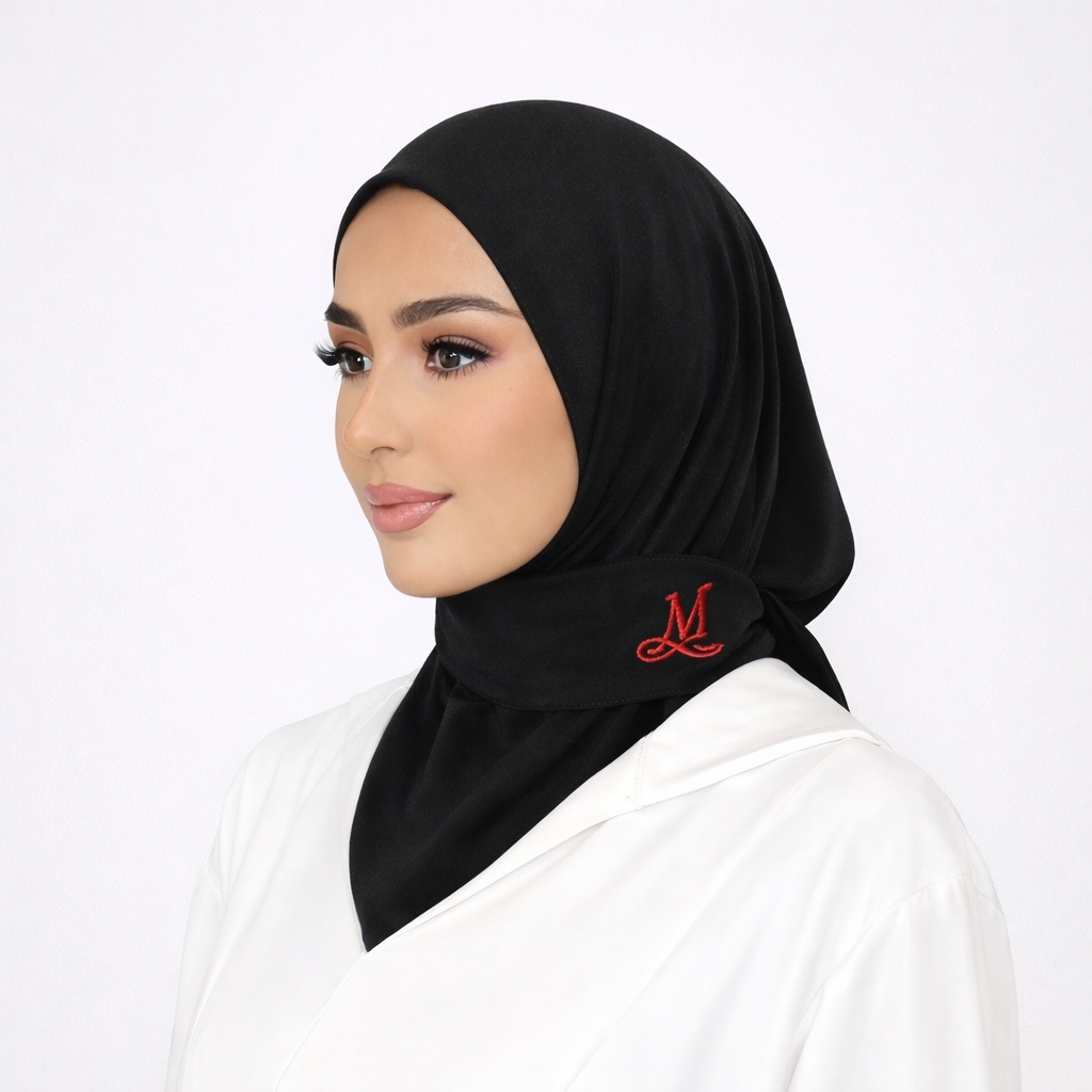 Cagoule Signature "M"  Rouge brodé