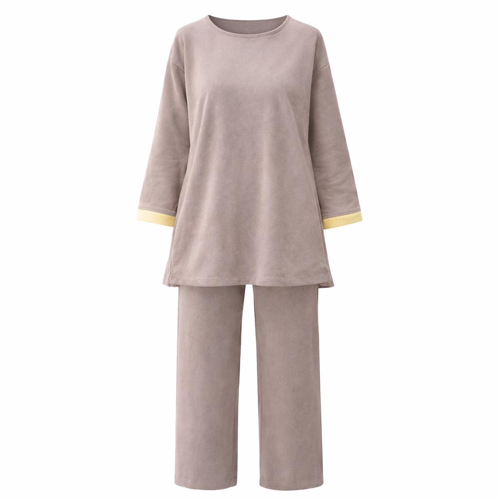 Ensemble détail jaune