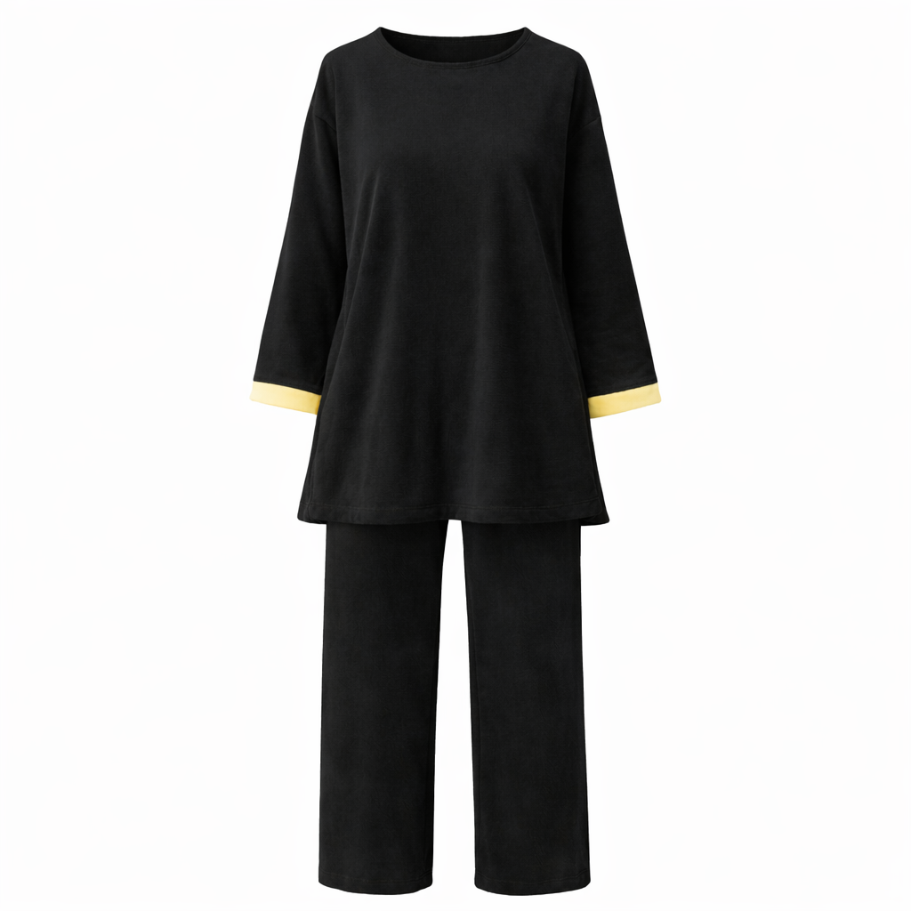 Ensemble détail jaune