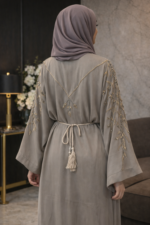 Abaya perles