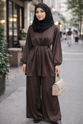 Ensemble satinée