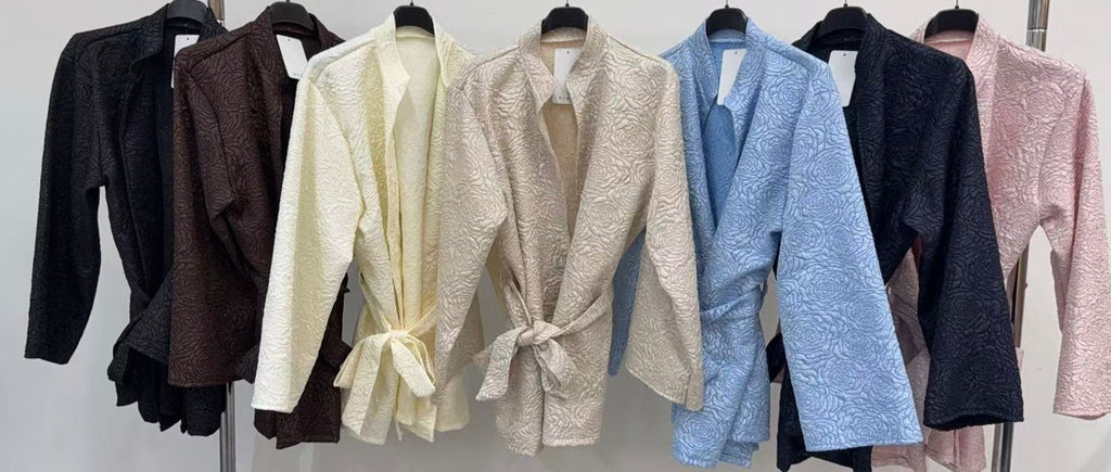 Veste style brocard