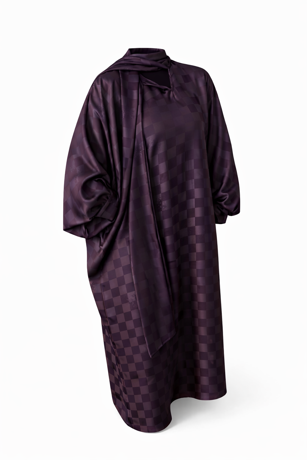 Robe damier