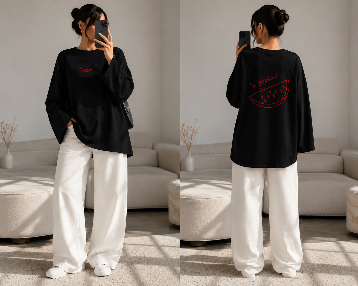 T shirt pastèque 100% coton