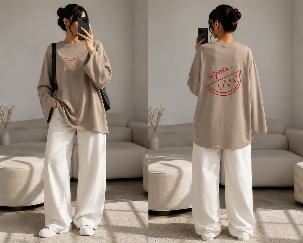T shirt pastèque 100% coton