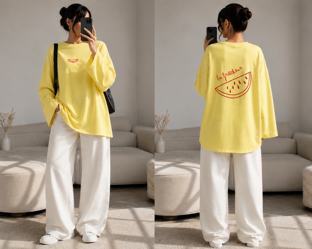 T shirt pastèque 100% coton