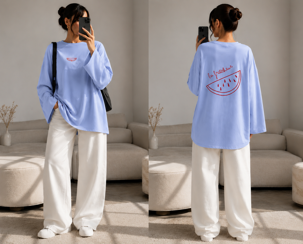 T shirt pastèque 100% coton