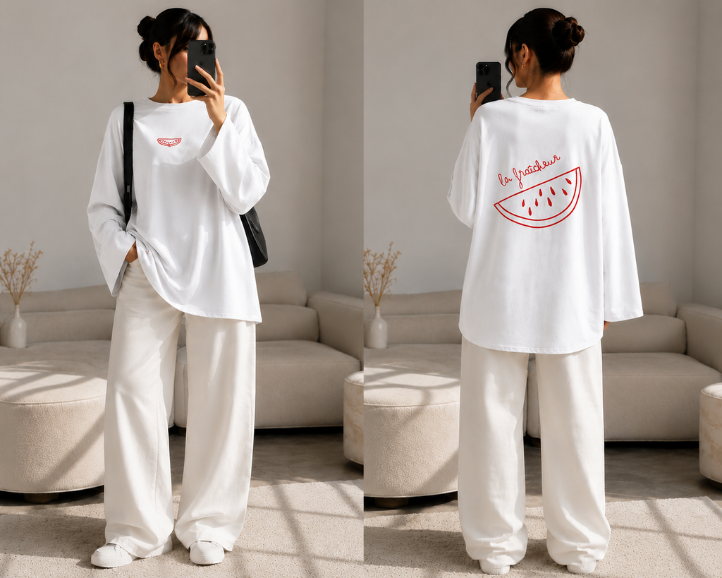 T shirt pastèque 100% coton